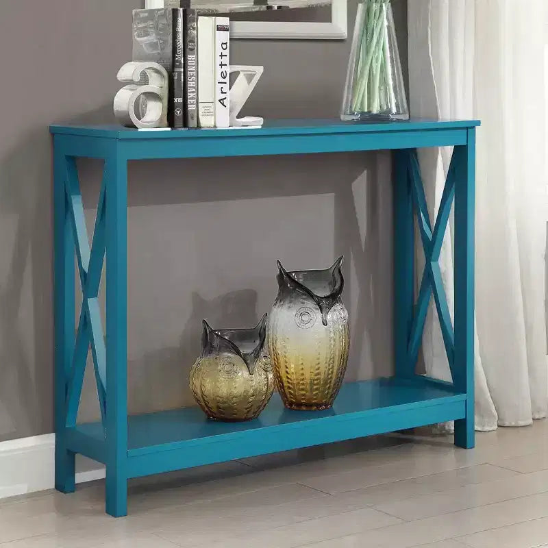 Table Console Breighton Home Xavier avec Étagère