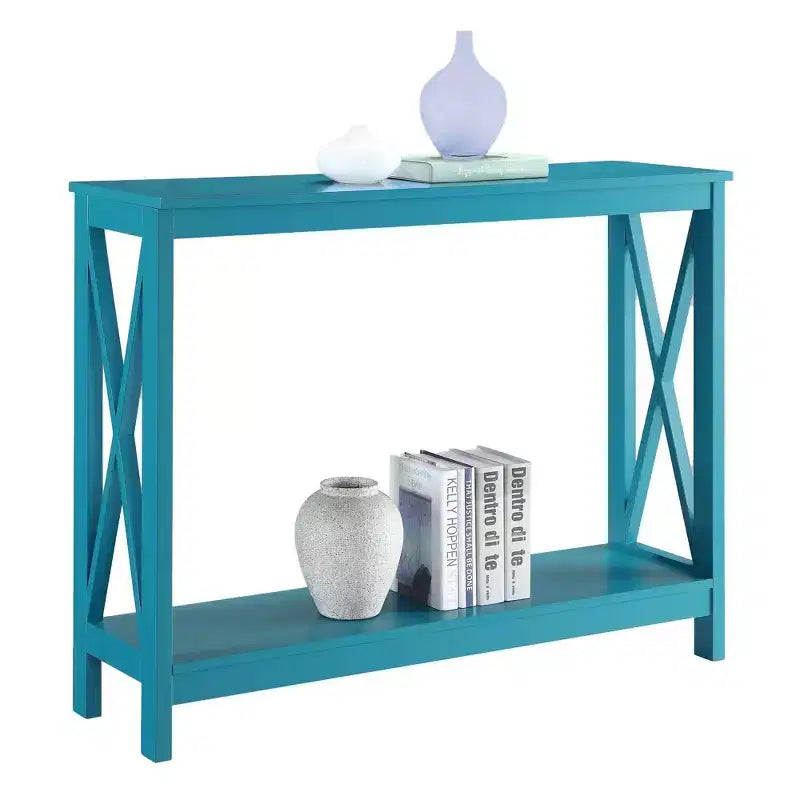 Table Console Breighton Home Xavier avec Étagère