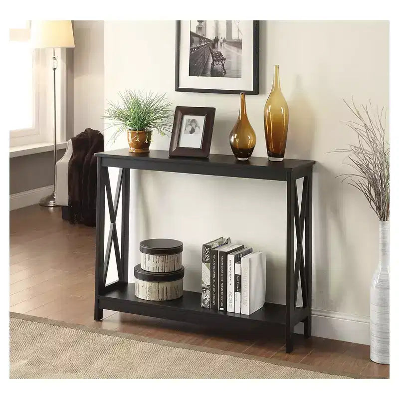Table Console Breighton Home Xavier avec Étagère