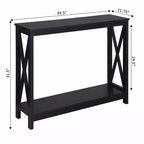 Table Console Breighton Home Xavier avec Étagère