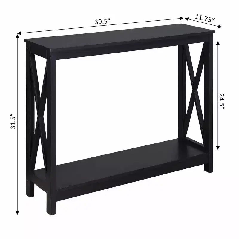 Table Console Breighton Home Xavier avec Étagère