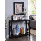 Table Console Breighton Home Xavier avec Étagère