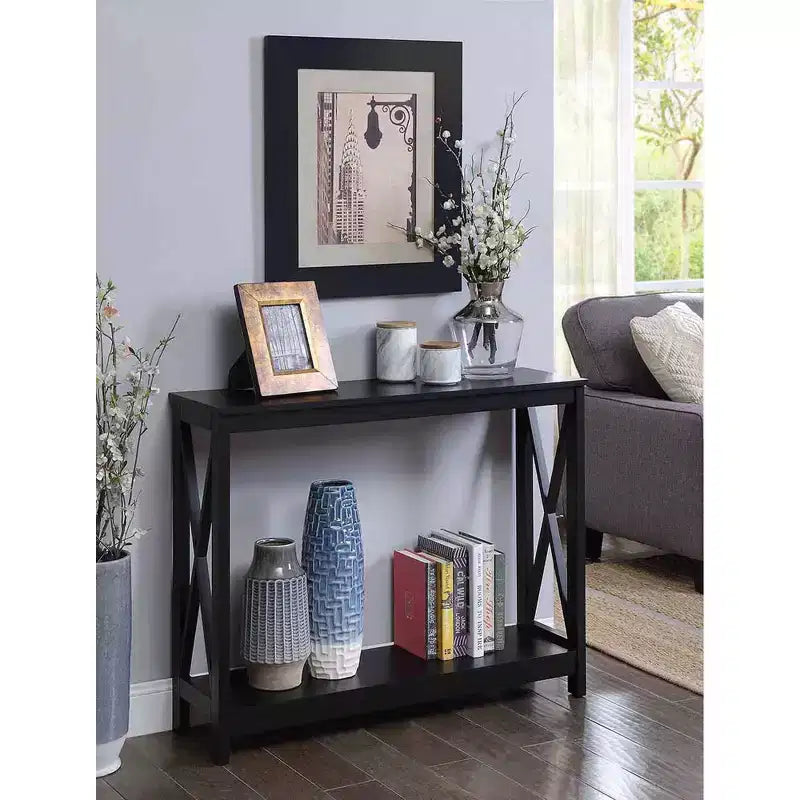 Table Console Breighton Home Xavier avec Étagère