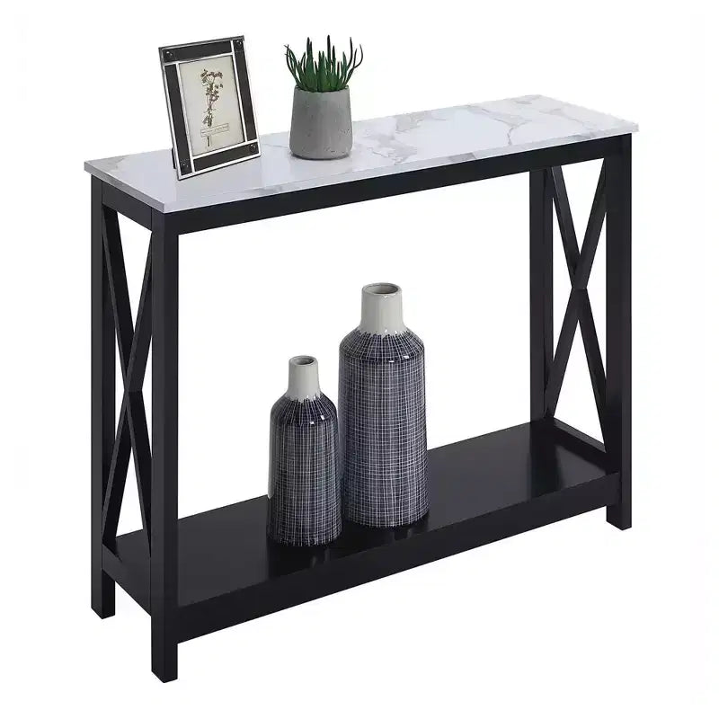 Table Console Breighton Home Xavier avec Étagère