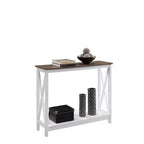 Table Console Breighton Home Xavier avec Étagère