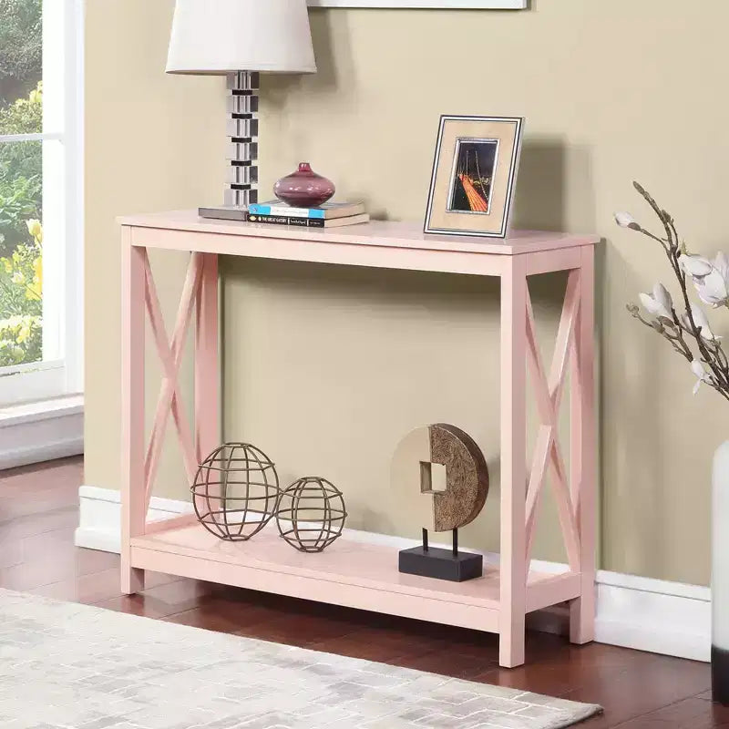 Table Console Breighton Home Xavier avec Étagère