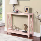 Table Console Breighton Home Xavier avec Étagère