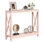 Table Console Breighton Home Xavier avec Étagère