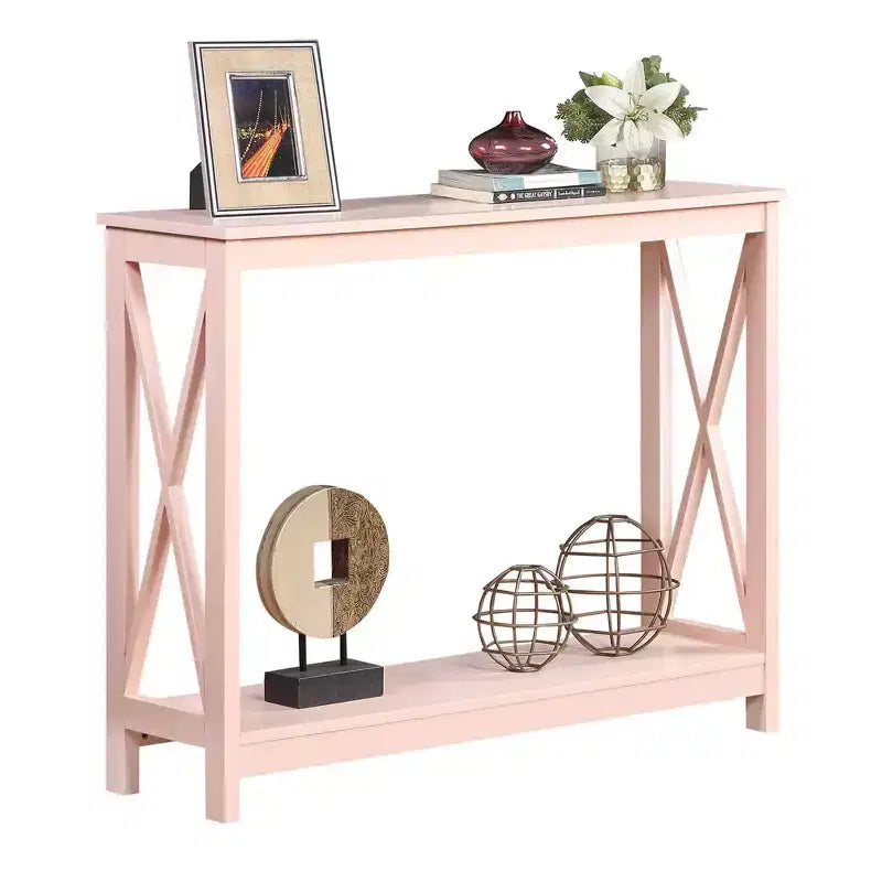 Table Console Breighton Home Xavier avec Étagère