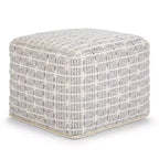 Pouf carré Tatum - WyndenHall