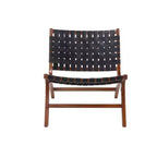 Lot de 2 Chaises d'Appoint Contemporaines en Acajou - Olivia & May