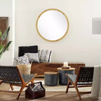 Lot de 2 Chaises d'Appoint Contemporaines en Acajou - Olivia & May