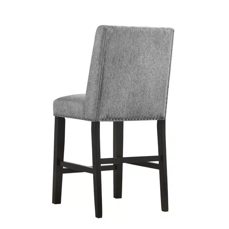 Carolina Living - Lot de 2 tabourets de bar rembourrés Laurant, hauteur comptoir, 61 cm
