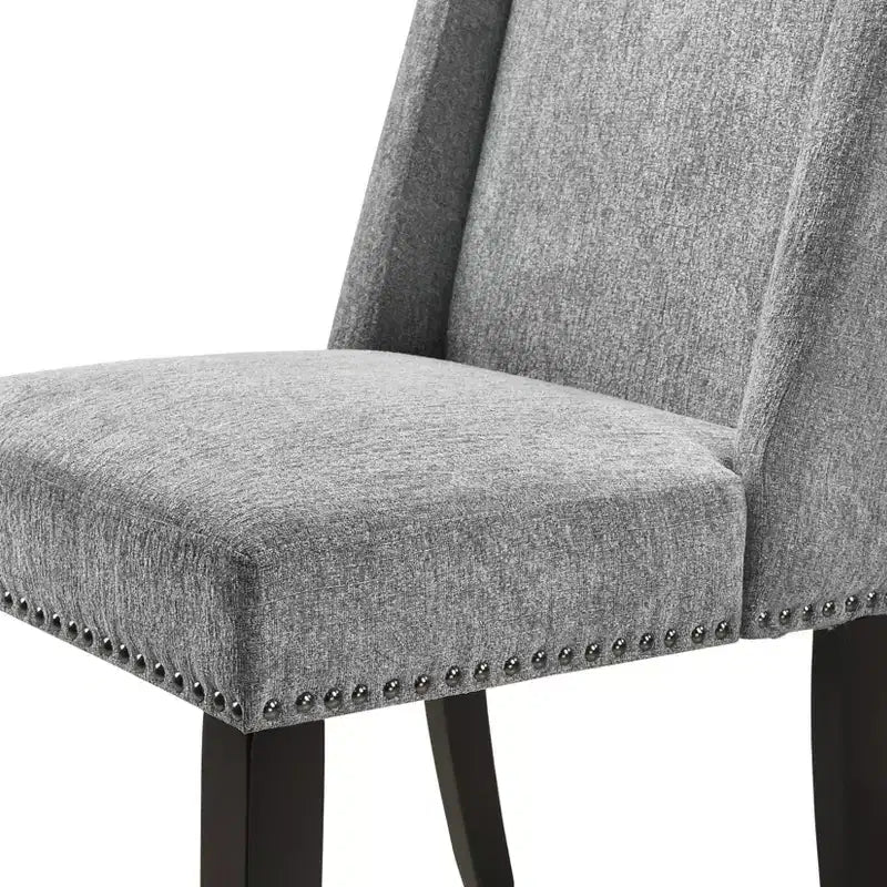 Carolina Living - Lot de 2 tabourets de bar rembourrés Laurant, hauteur comptoir, 61 cm