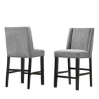 Carolina Living Set of 2 24 Laurant Upholstered Counter Height Barstools