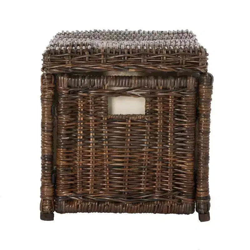 happimess Elijah Coffre de rangement en osier 30