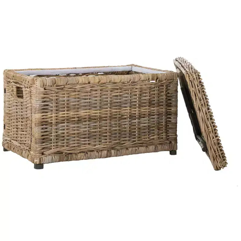 happimess Elijah Coffre de rangement en osier 30