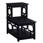 Omega 2 Step Chairside End Table - Breighton Home