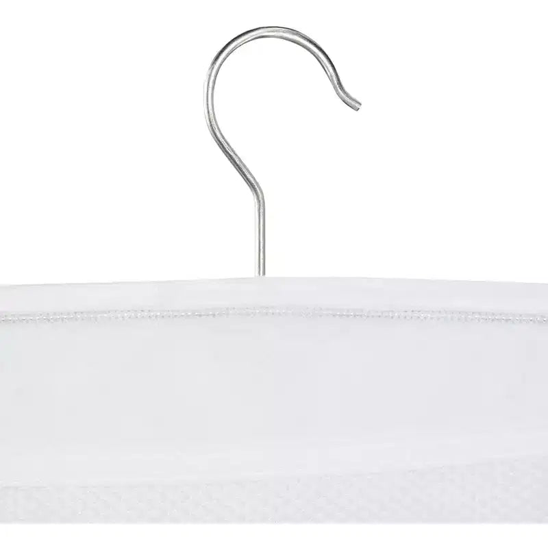 Okuna Outpost Lot de 2 organiseurs de sac à main suspendus pour rangement de placard, maille blanche (122 x 35 cm)