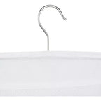 Okuna Outpost Lot de 2 organiseurs de sac à main suspendus pour rangement de placard, maille blanche (122 x 35 cm)