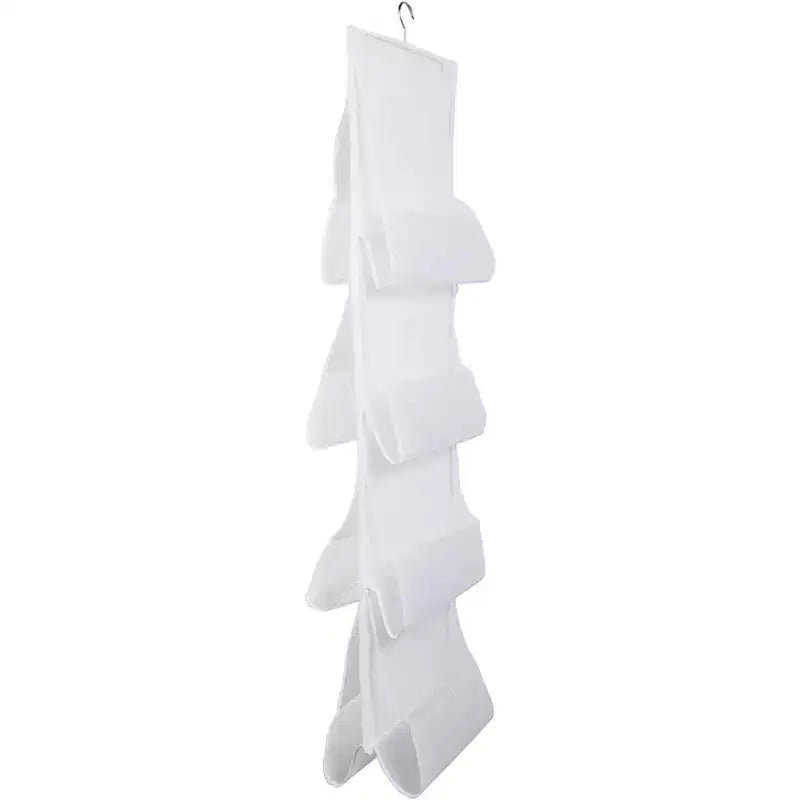 Okuna Outpost Lot de 2 organiseurs de sac à main suspendus pour rangement de placard, maille blanche (122 x 35 cm)