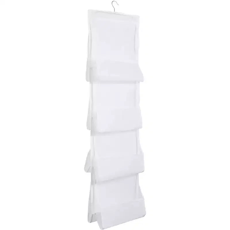 Okuna Outpost Lot de 2 organiseurs de sac à main suspendus pour rangement de placard, maille blanche (122 x 35 cm)