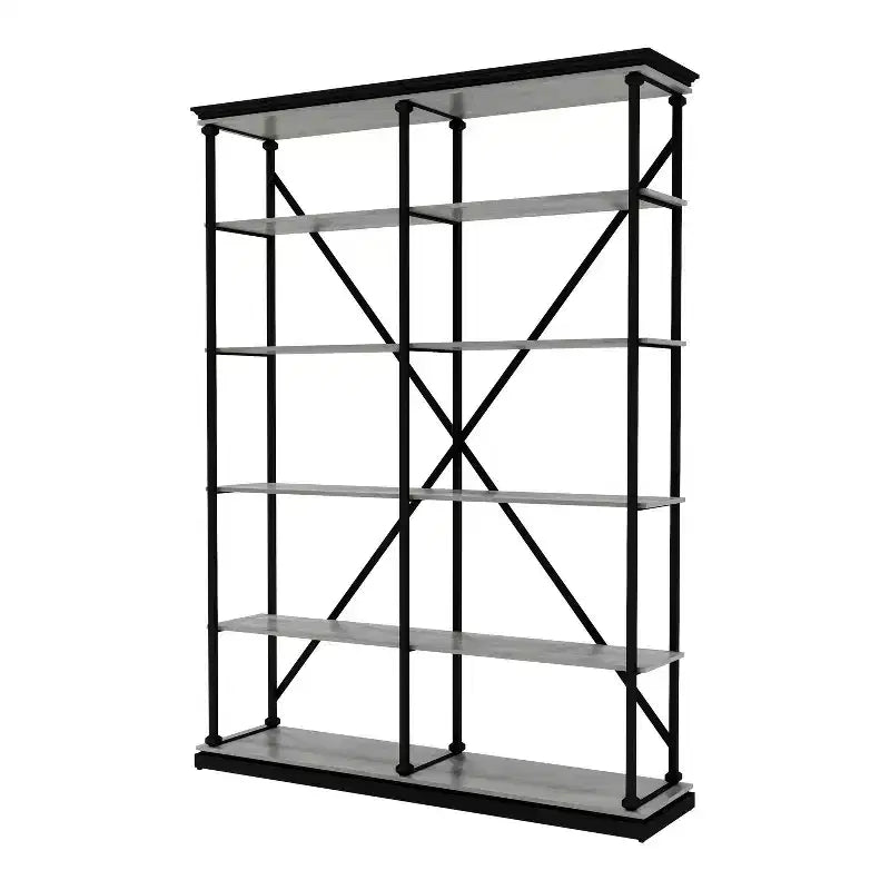 84,25x58 Bibliothèque 5 niveaux Cadboll - miBasics