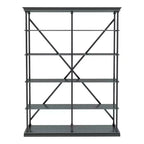 84.25x58 Cadboll 5 Layer Bookcase - miBasics
