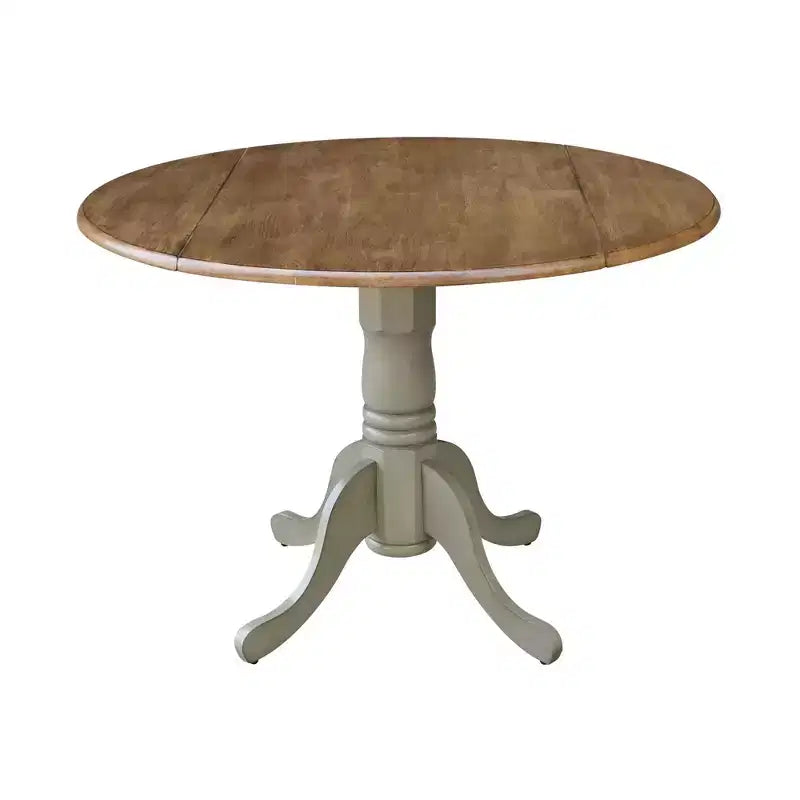Table à manger à rabats 42 Albion avec 4 chaises Madrid Ladderback – International Concepts
