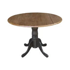 Table à manger à rabats 42 Albion avec 4 chaises Madrid Ladderback – International Concepts