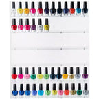 Présentoir de rangement pour vernis à ongles transparent - Peut contenir jusqu'à 102 flacons - Homeitusa