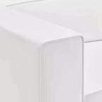 Fauteuil d'angle droit en cuir vegan Mingle - Modway
