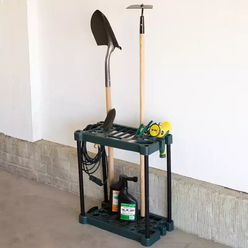 Étagère de rangement compacte pour outils de jardin Fleming Supply 23 x 12,5 x 24