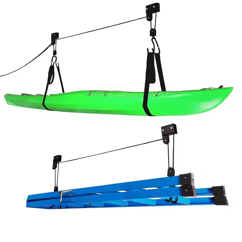 Palan de levage pour kayak et canoë Toy Time 2018 pour garage - Capacité de 56,7 kg
