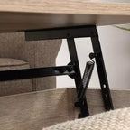 Table basse relevable Sauder Bridge Acre Rustic Farmhouse