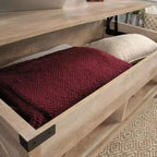 Table basse relevable Sauder Bridge Acre Rustic Farmhouse