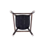 Tabouret de bar Fifth Avenue en bois de hêtre rembourré avec revêtement en similicuir - Manhattan Comfort