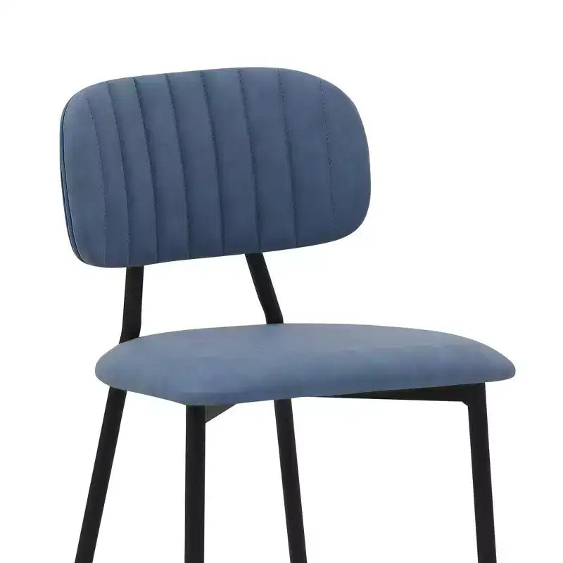 Tabouret de bar 26 Rococo avec similicuir et finition métallique - Armen Living