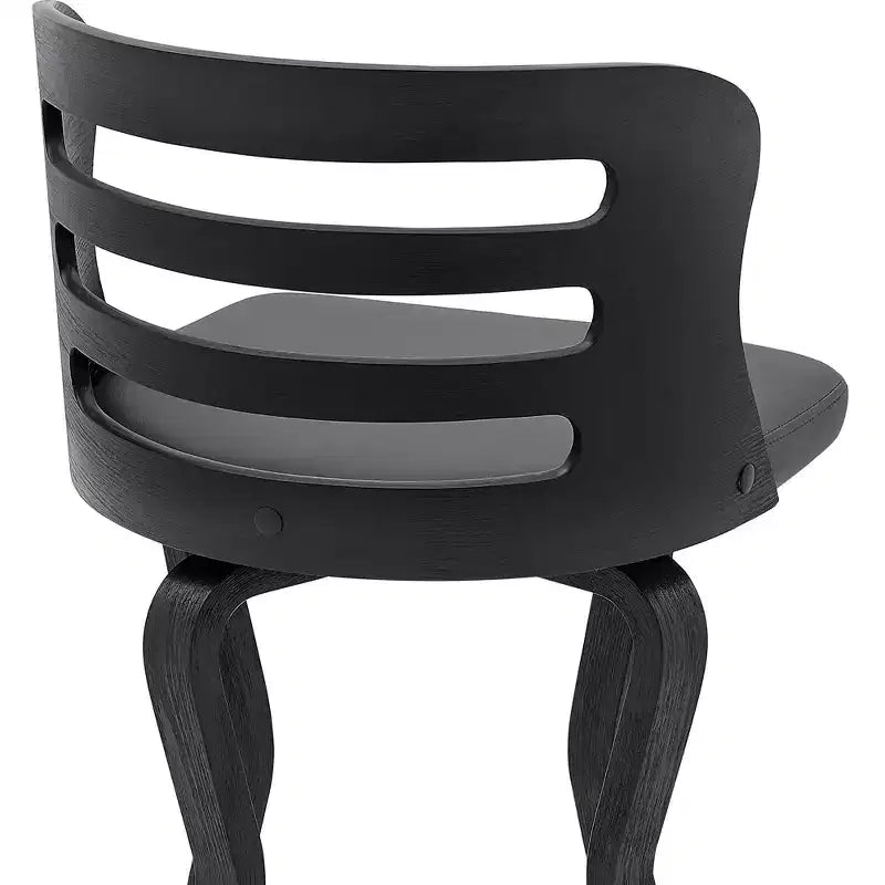 Tabouret de comptoir Verne 26" avec similicuir et finition bois - Armen Living