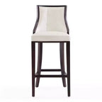 Lot de 3 tabourets de bar en hêtre et similicuir Fifth Avenue - Manhattan Comfort