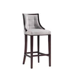 Lot de 3 tabourets de bar en hêtre et similicuir Fifth Avenue - Manhattan Comfort