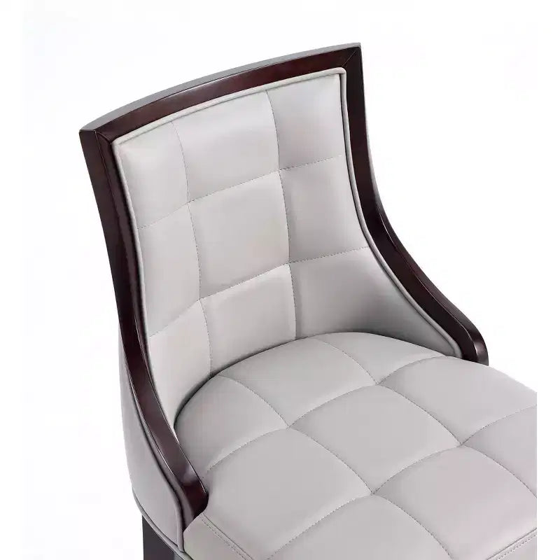 Lot de 3 tabourets de bar en hêtre et similicuir Fifth Avenue - Manhattan Comfort