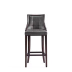 Lot de 3 tabourets de bar en hêtre et similicuir Fifth Avenue - Manhattan Comfort