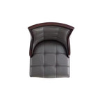 Lot de 3 tabourets de bar en hêtre et similicuir Fifth Avenue - Manhattan Comfort