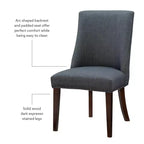 Lot de 2 chaises d'appoint Axbridge - Powell