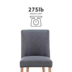 Lot de 2 chaises d'appoint Axbridge - Powell