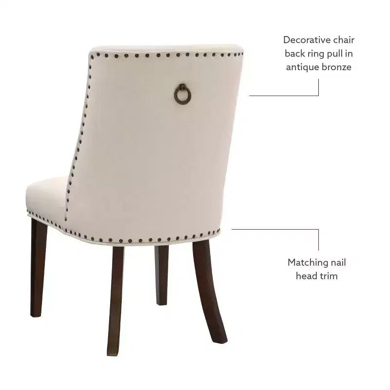 Lot de 2 chaises d'appoint Axbridge - Powell