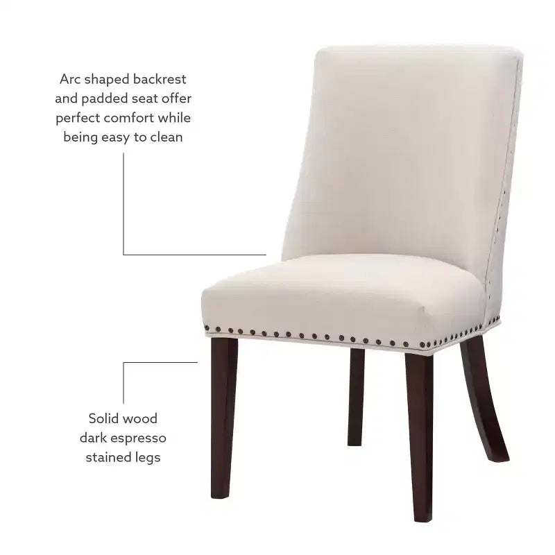 Lot de 2 chaises d'appoint Axbridge - Powell