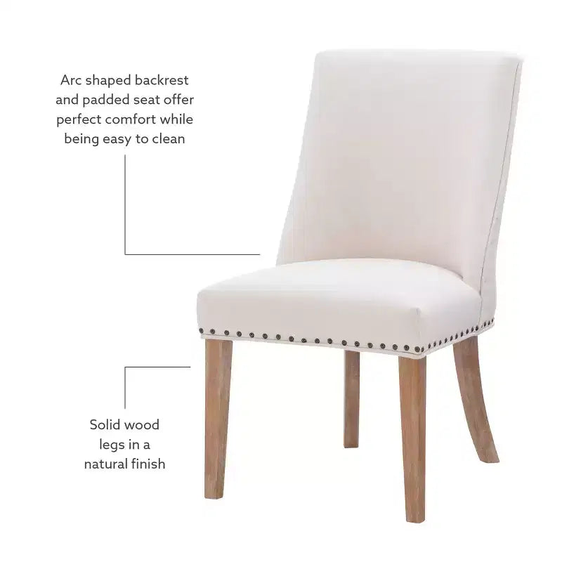 Lot de 2 chaises d'appoint Axbridge - Powell