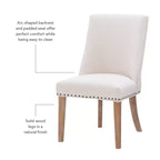 Lot de 2 chaises d'appoint Axbridge - Powell